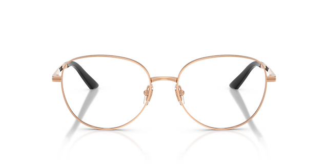 VE1312 Rotgold MetallEyeglass Frames von B24, Vorderansicht