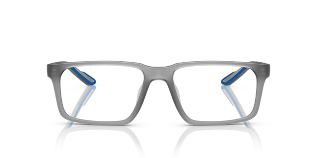 AX3118U Matte OpalescentGrey KunststoffEyeglass Frames von B24, Vorderansicht