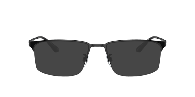 EA1143 Matzwart MetaalEyeglass Frames van B24, met getinte lenzen