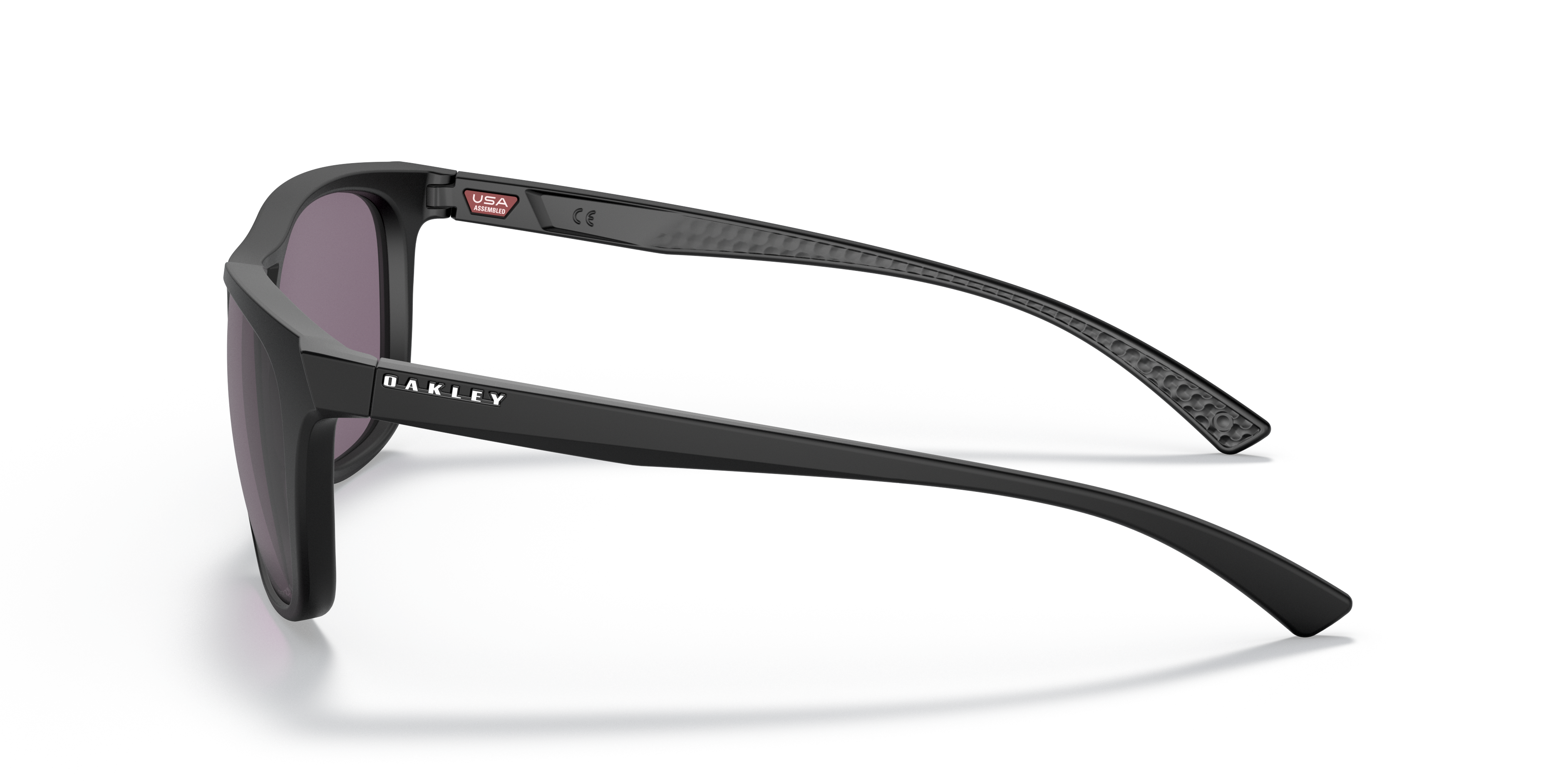 Leadline Matzwart KunststofSunglass Frames van B24, Zijaanzicht