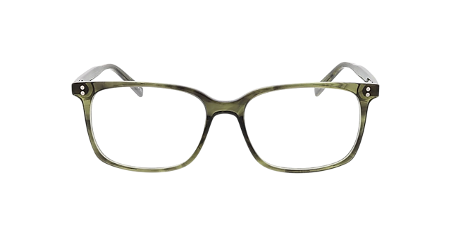 Richmond Kristal groen hoorn AcetaatEyeglass Frames van B24, Vooraanzicht