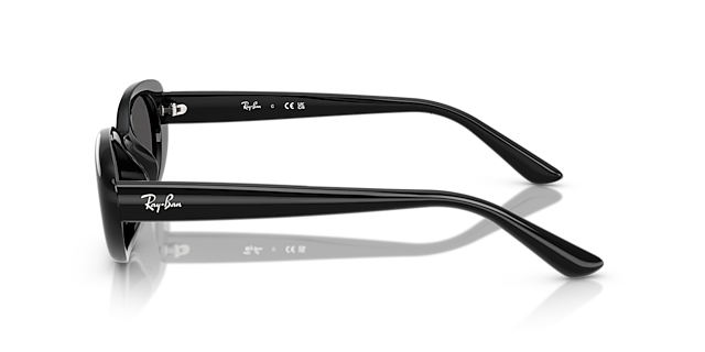 RB4441D Schwarz KunststoffSunglass Frames von B24, Seitenansicht