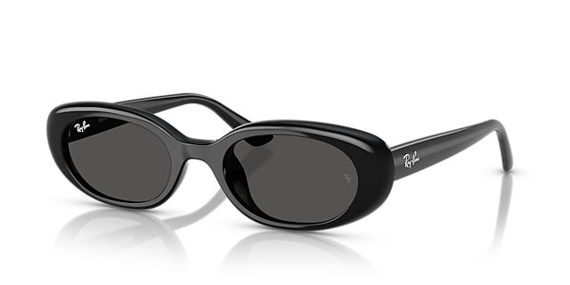 RB4441D Schwarz KunststoffSunglass Frames von B24, Dreiviertelansicht