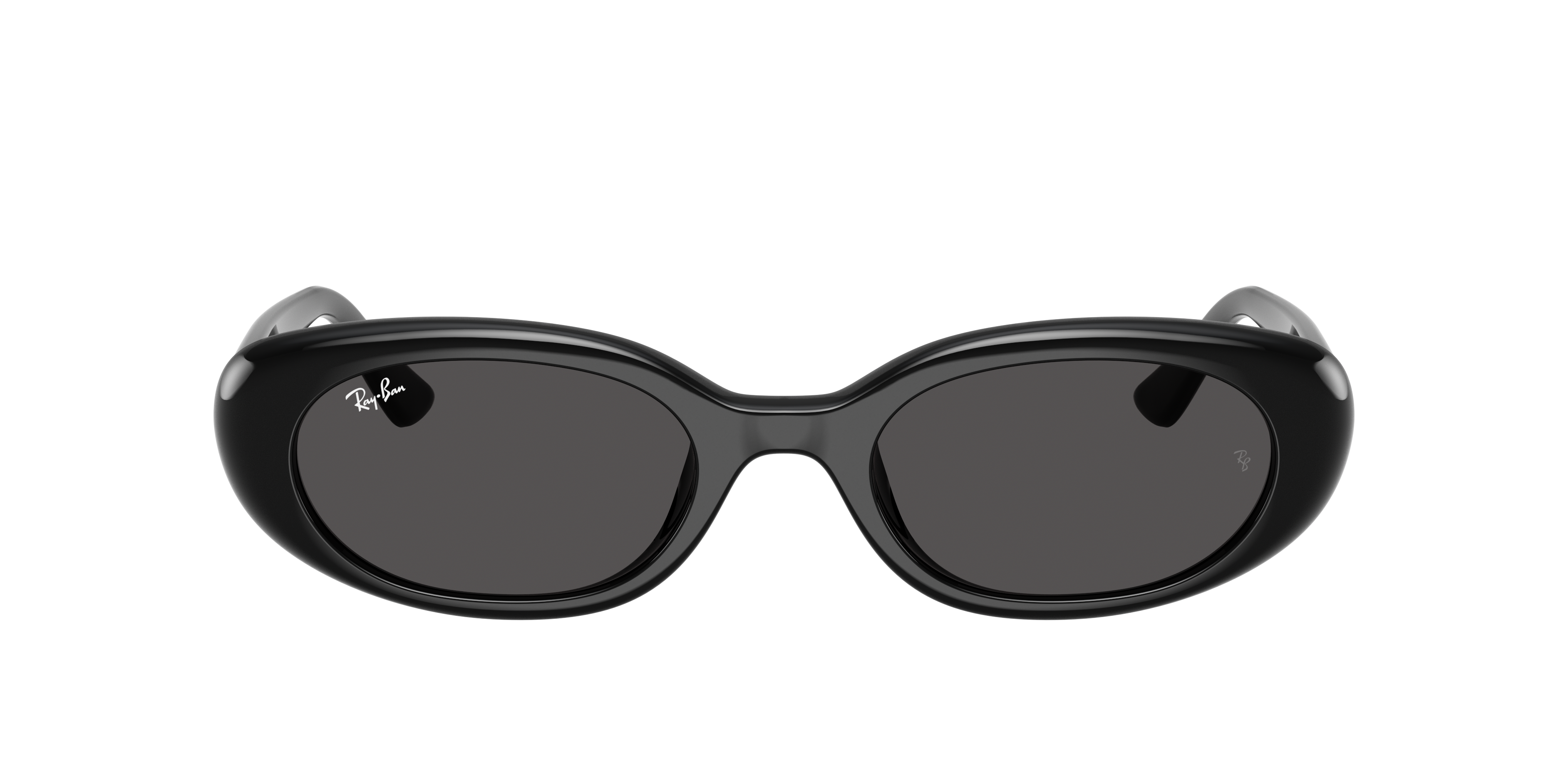 RB4441D Zwart KunststofSunglass Frames van B24, met getinte lenzen