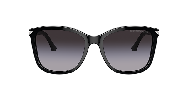 EA4060 Schwarz glänzend AcetatSunglass Frames von B24, mit getönten Gläsern