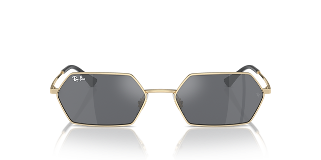RB3728 Lichtgoud MetaalSunglass Frames van B24, Vooraanzicht