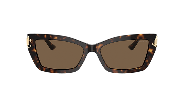 JC5011U Havana AcetatSunglass Frames von B24, mit getönten Gläsern