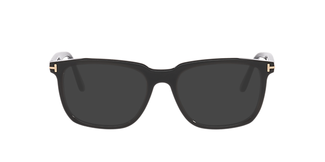 FT6080-B Schwarz AcetatEyeglass Frames von B24, mit getönten Gläsern