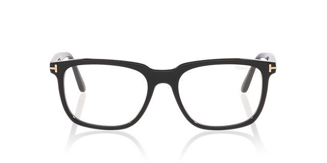 FT6080-B Schwarz AcetatEyeglass Frames von B24, Vorderansicht