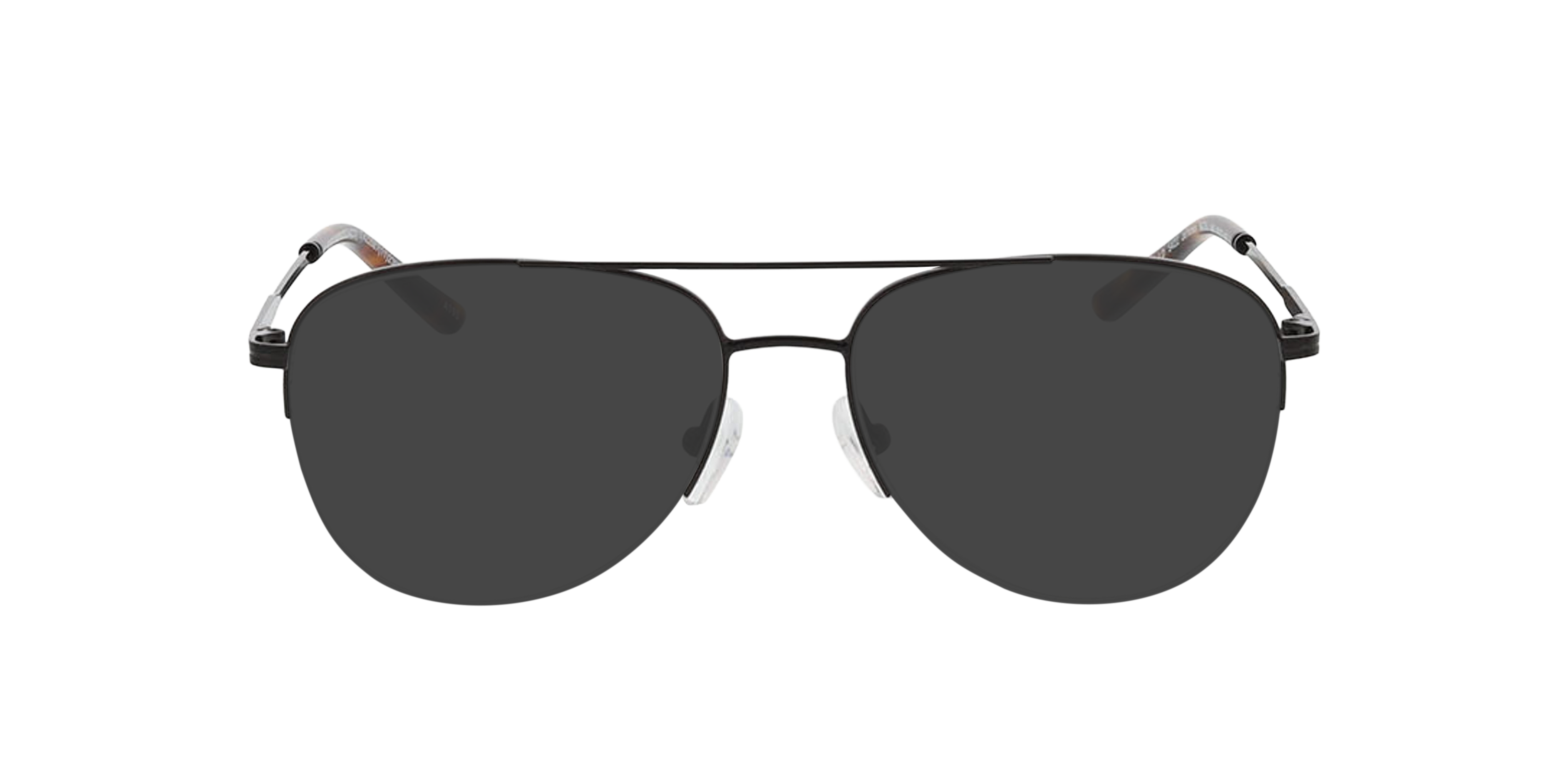 Jefferson Zwart  &  Havana MetaalEyeglass Frames van B24, met getinte lenzen