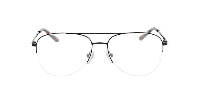 Jefferson Black & Havana MetallEyeglass Frames von B24, Vorderansicht