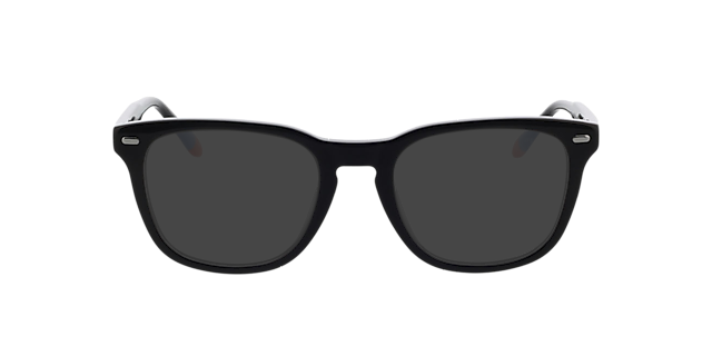 Bel Air Zwart & blauw & oranje AcetaatEyeglass Frames van B24, met getinte lenzen