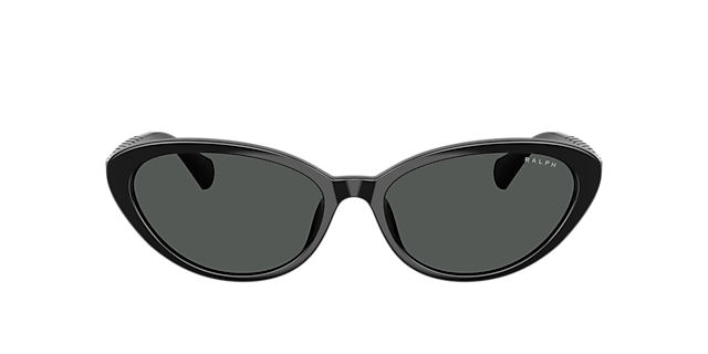 RA5338U Schwarz glänzend KunststoffSunglass Frames von B24, mit getönten Gläsern