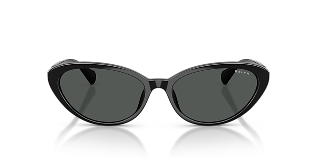 RA5338U Schwarz glänzend KunststoffSunglass Frames von B24, Vorderansicht