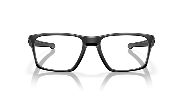 Litebeam Schwarz satiniert KunststoffEyeglass Frames von B24, Vorderansicht
