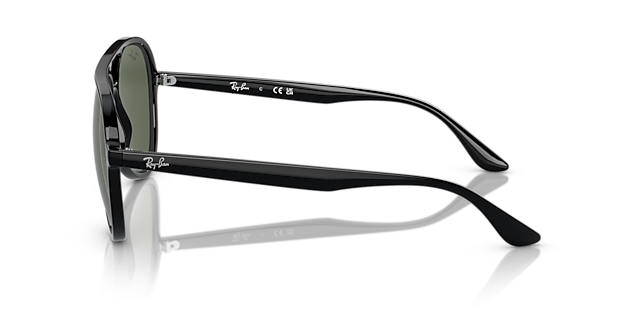 RB4376 Schwarz KunststoffSunglass Frames von B24, Seitenansicht