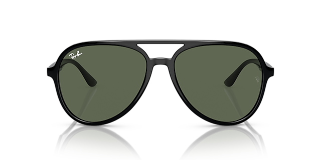 RB4376 Schwarz KunststoffSunglass Frames von B24, Vorderansicht