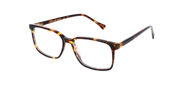 Mondrian Moonlight Tortoise AcetatEyeglass Frames von B24, Dreiviertelansicht