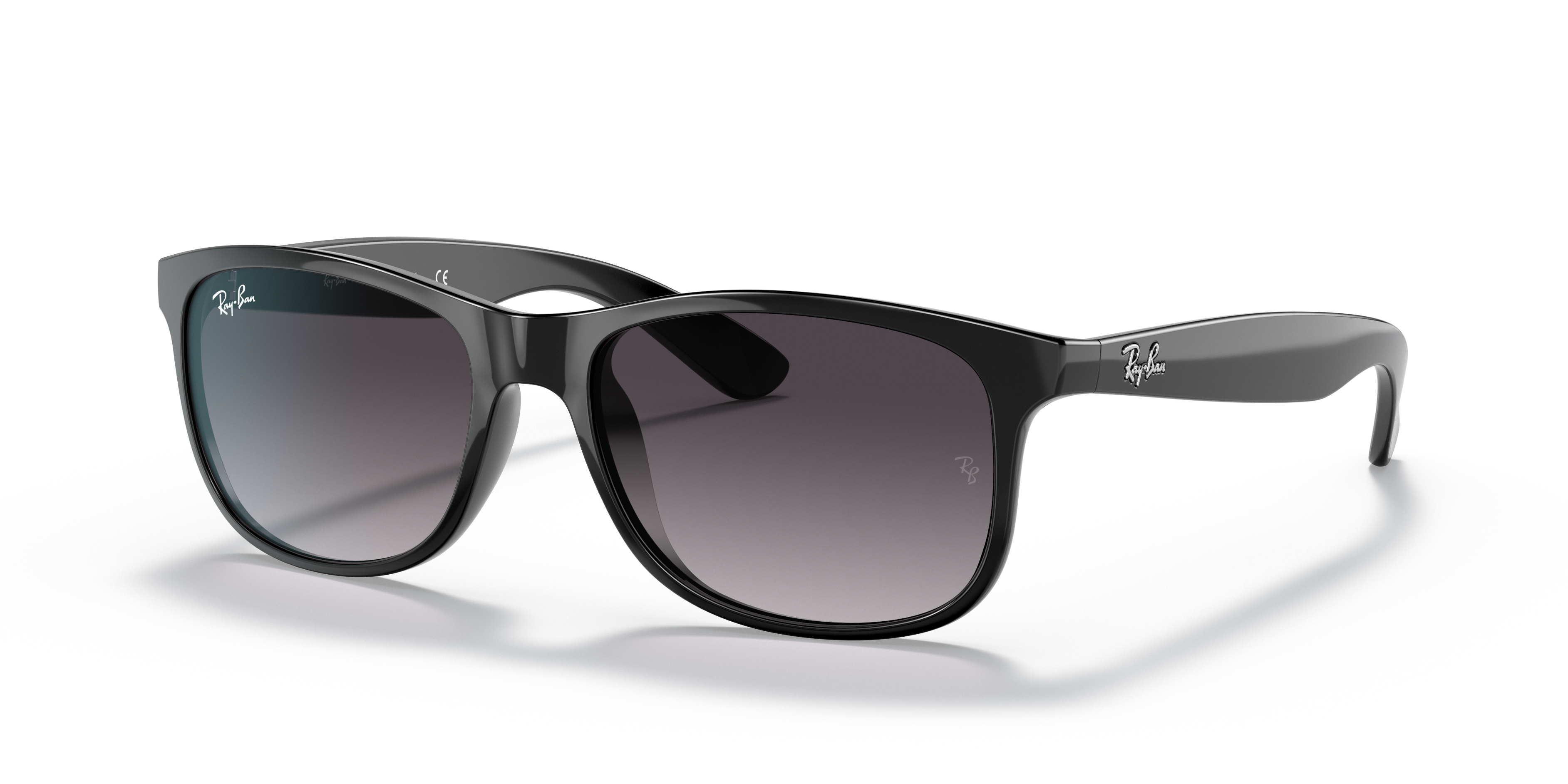 RB4202 Schwarz KunststoffSunglass Frames von B24, Dreiviertelansicht