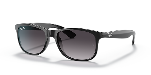 RB4202 Zwart KunststofSunglass Frames van B24, Hoekweergave