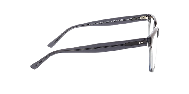 Atlanta Gradiënt grijs AcetaatEyeglass Frames van B24, Zijaanzicht
