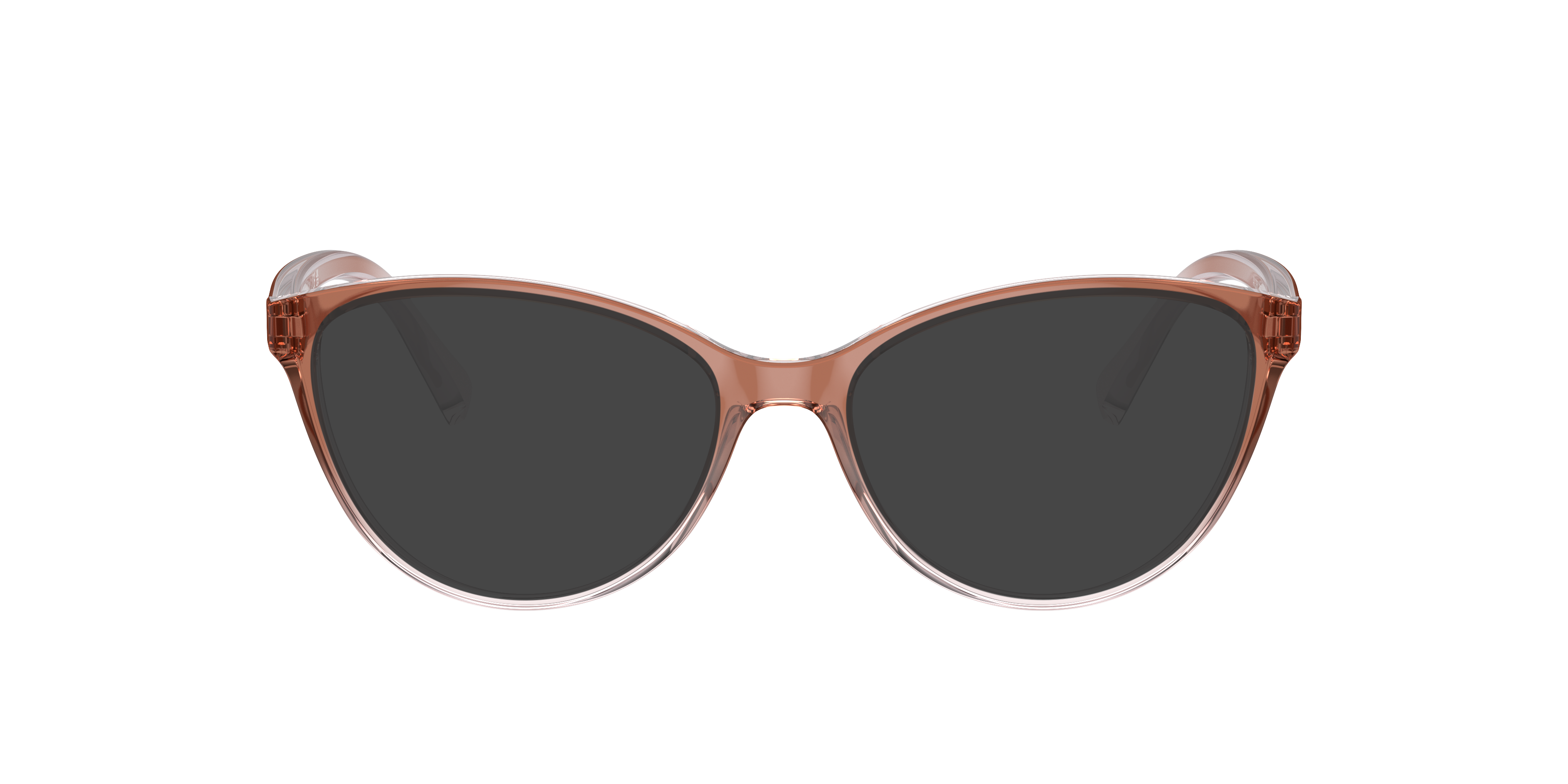 AX3053 Pink & Crystal KunststofEyeglass Frames van B24, met getinte lenzen