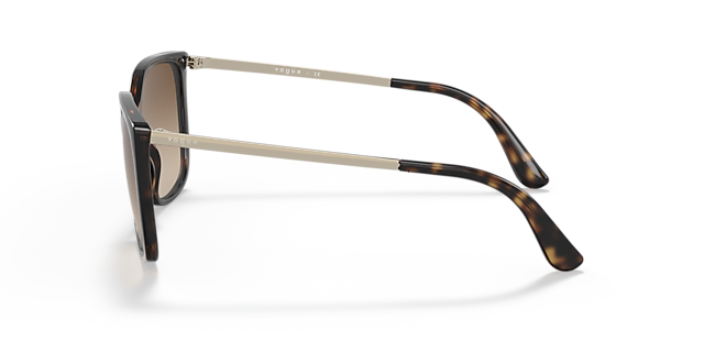 VO5353S Dunkelhavana KunststoffSunglass Frames von B24, Seitenansicht