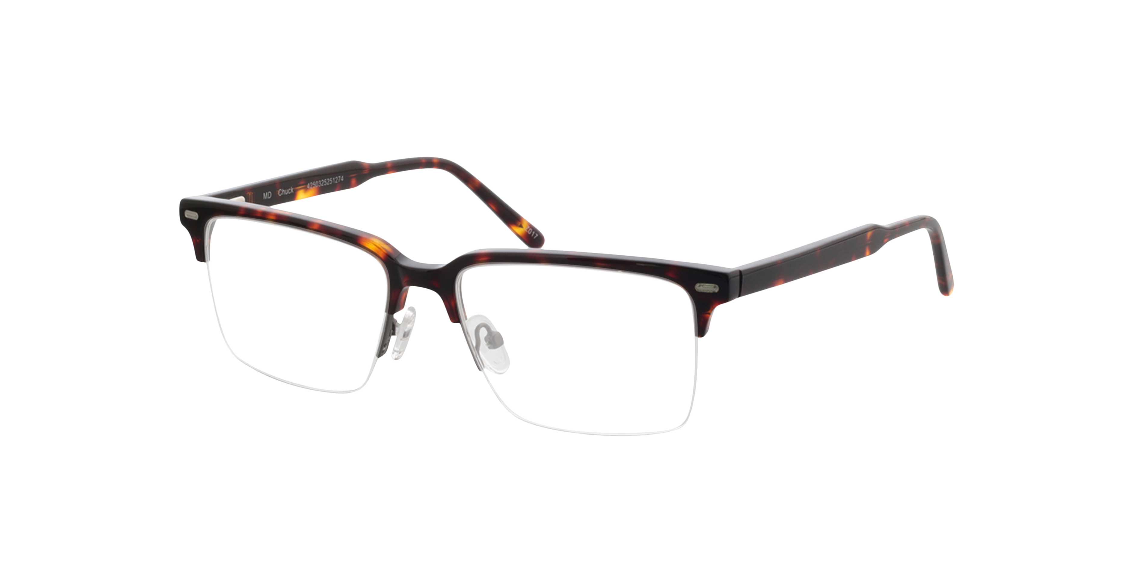Chuck Havana AcetatEyeglass Frames von B24, Dreiviertelansicht