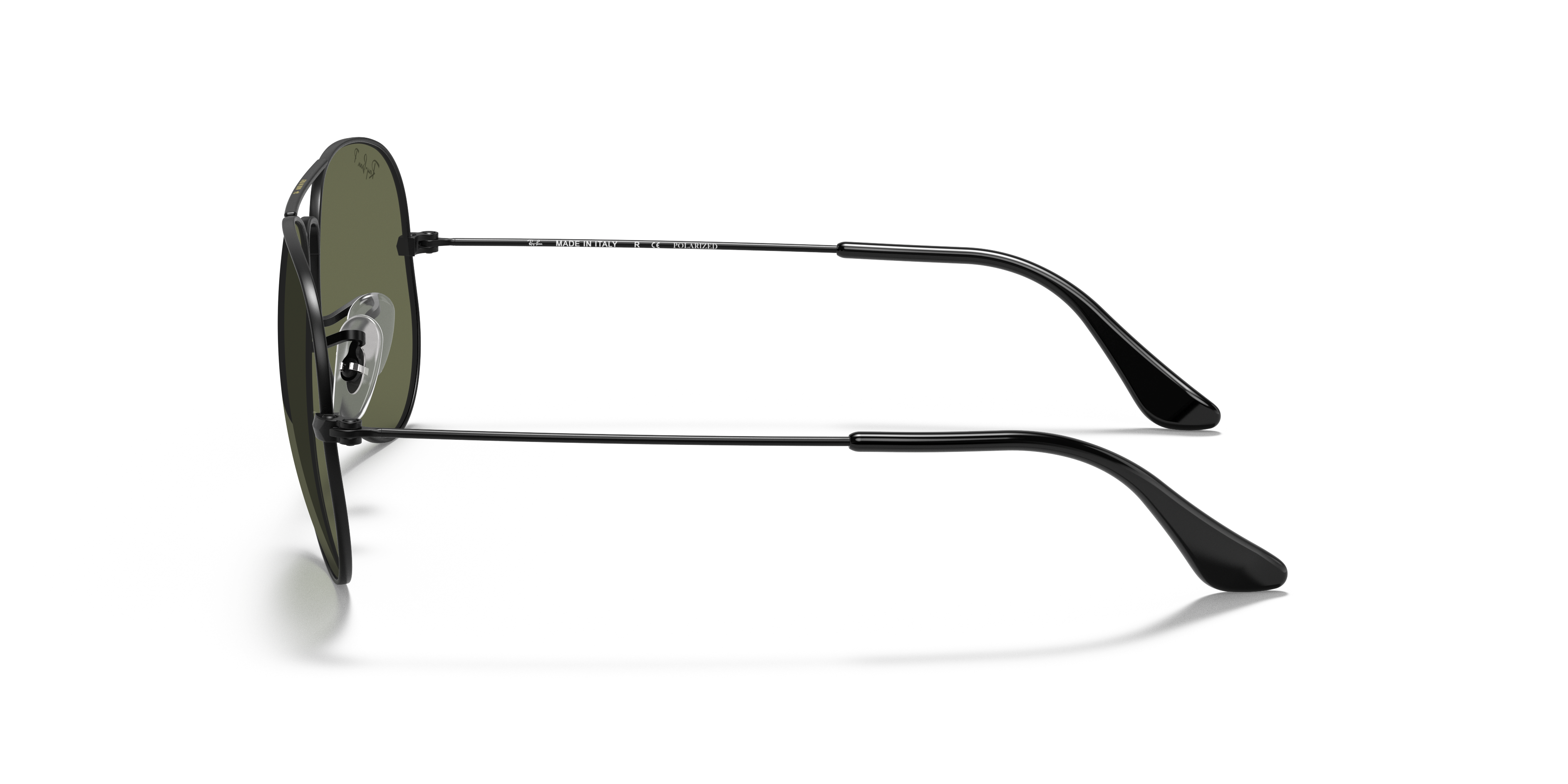 RB3025 Schwarz MetallSunglass Frames von B24, Seitenansicht