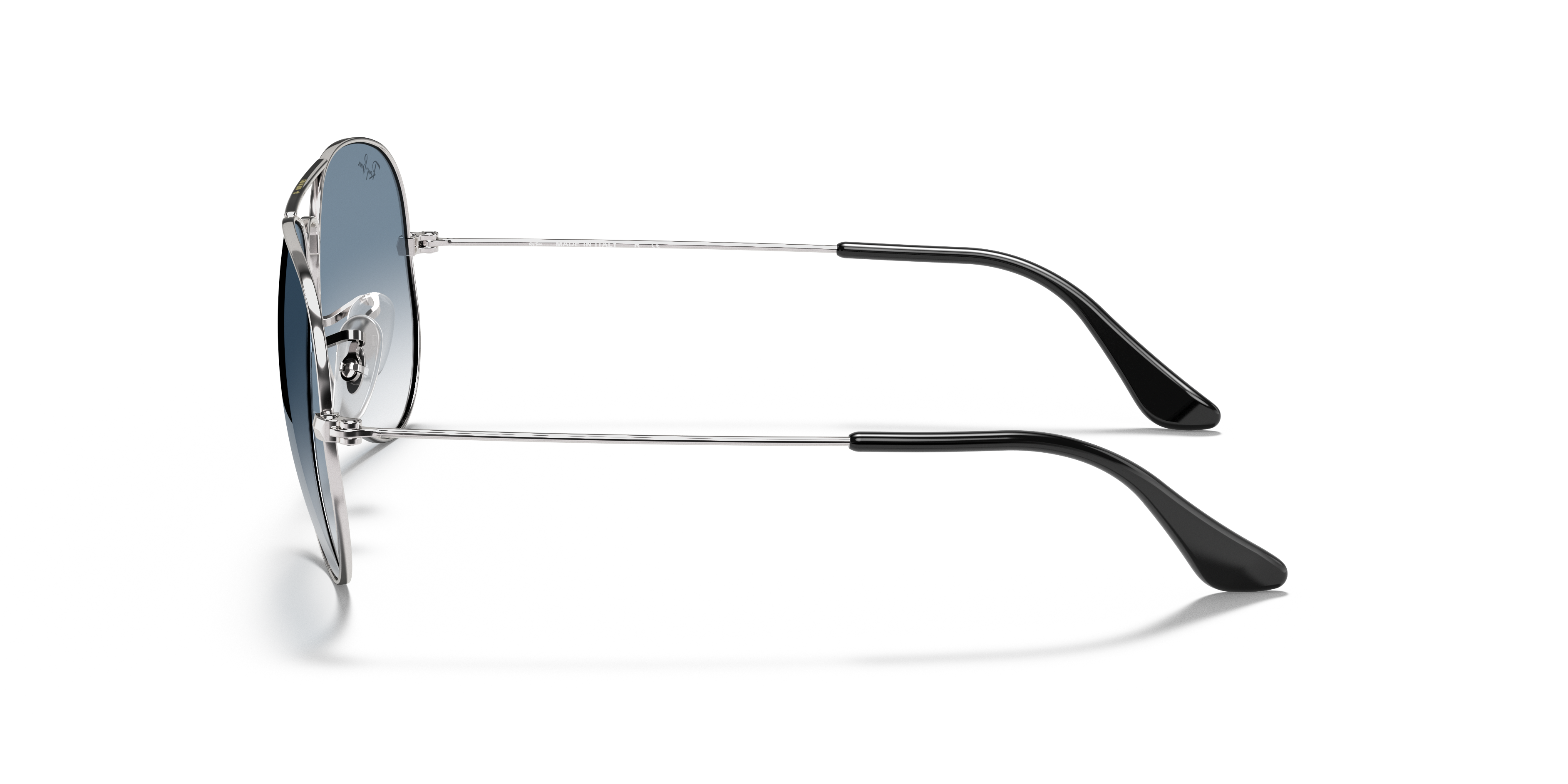 RB3025 Silber MetallSunglass Frames von B24, Seitenansicht