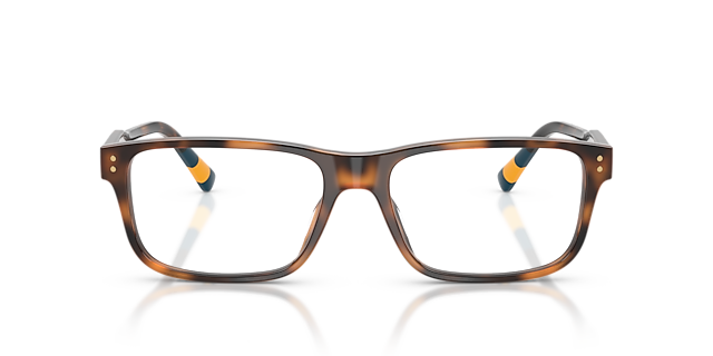 PH2302U Glanzend Havana AcetaatEyeglass Frames van B24, Vooraanzicht