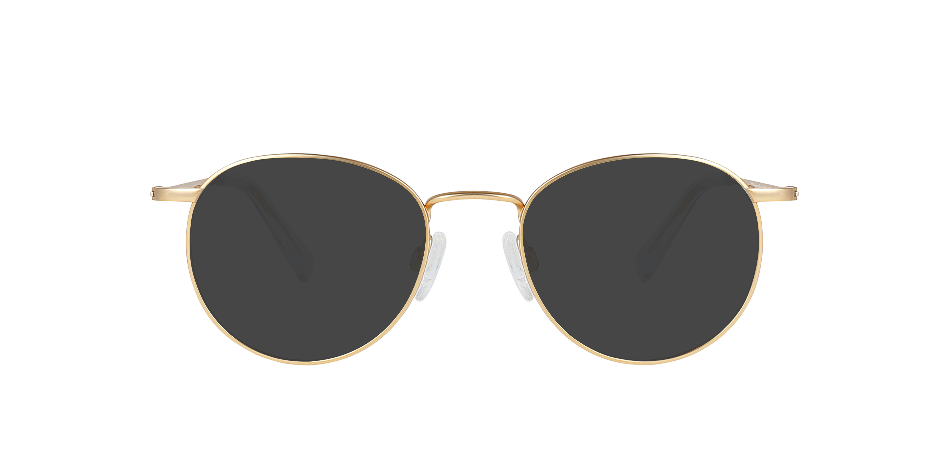 Ceo Gold Titanium TitanEyeglass Frames von B24, mit getönten Gläsern