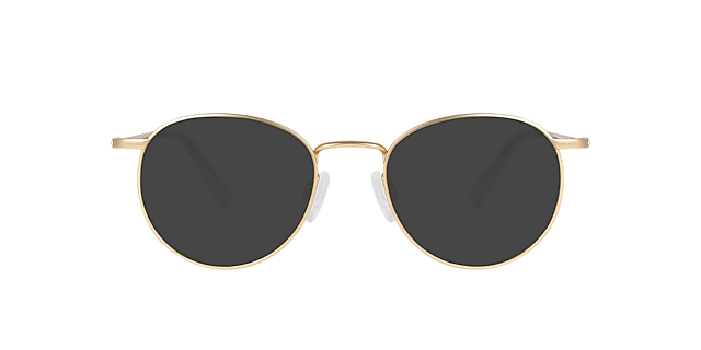 Ceo Gold Titanium TitanEyeglass Frames von B24, mit getönten Gläsern