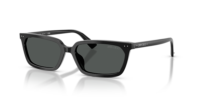 JC5050U Zwart AcetaatSunglass Frames van B24, Hoekweergave