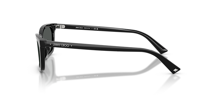 JC5050U Zwart AcetaatSunglass Frames van B24, Zijaanzicht