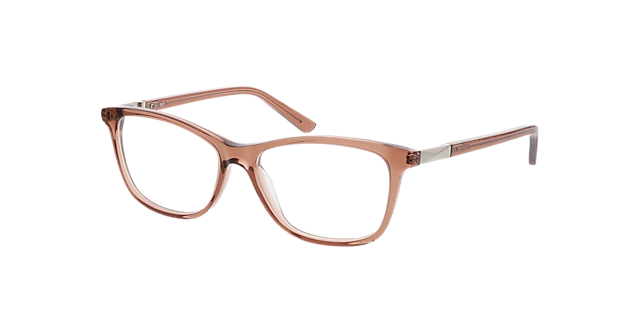 Jenna Kristalroze AcetaatEyeglass Frames van B24, Hoekweergave