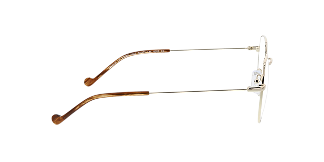 Maui Hellgold MetallEyeglass Frames von B24, Seitenansicht