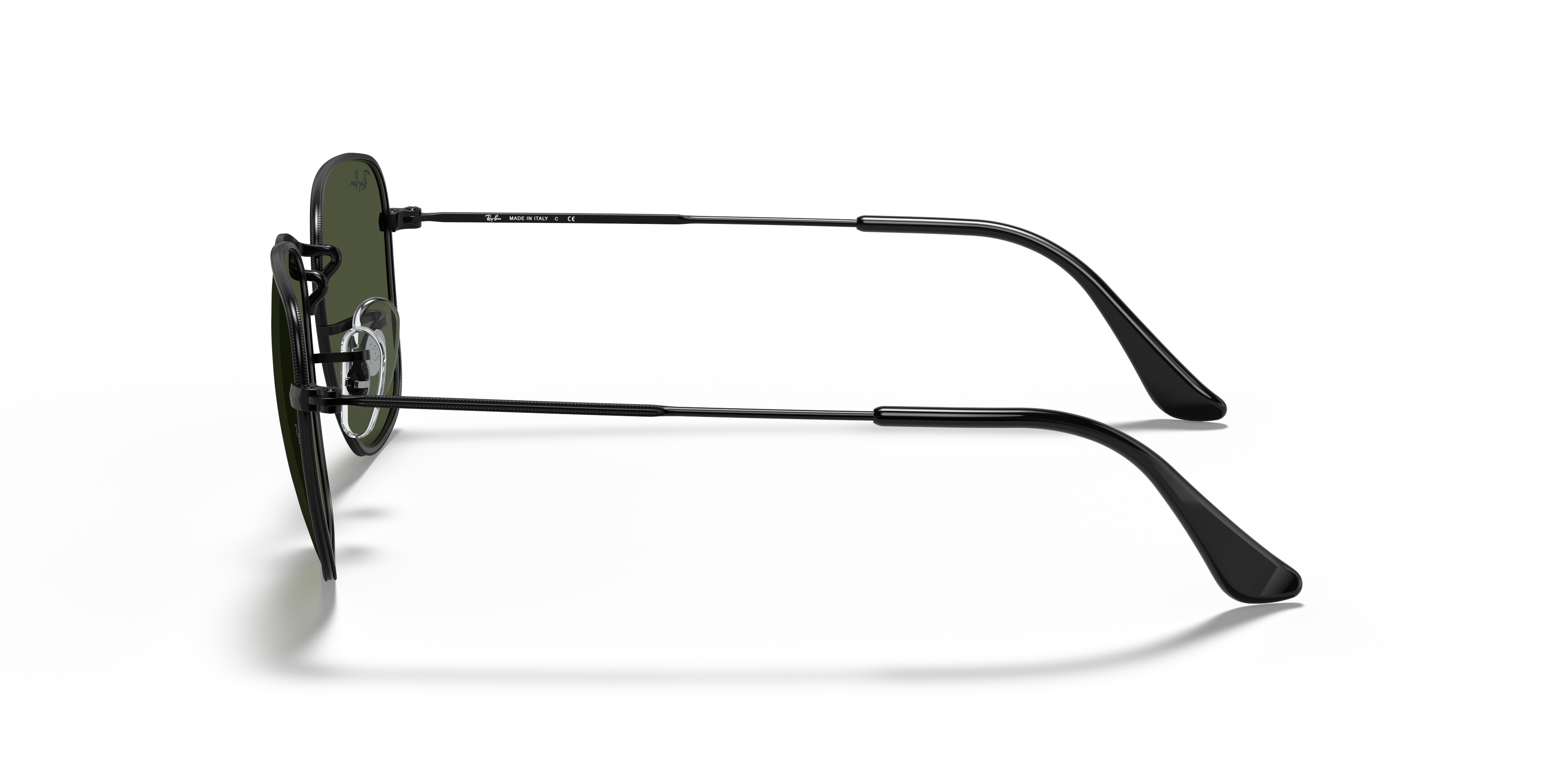 RB3857 Schwarz MetallSunglass Frames von B24, Seitenansicht