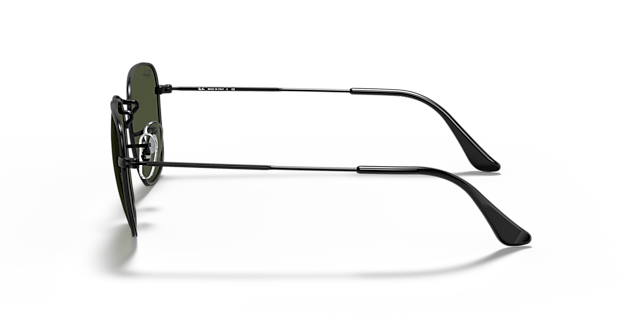 RB3857 Zwart MetaalSunglass Frames van B24, Zijaanzicht