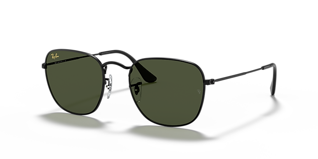 RB3857 Zwart MetaalSunglass Frames van B24, Hoekweergave