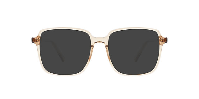 Elena CT Crystal Caramel AcetatEyeglass Frames von B24, mit getönten Gläsern