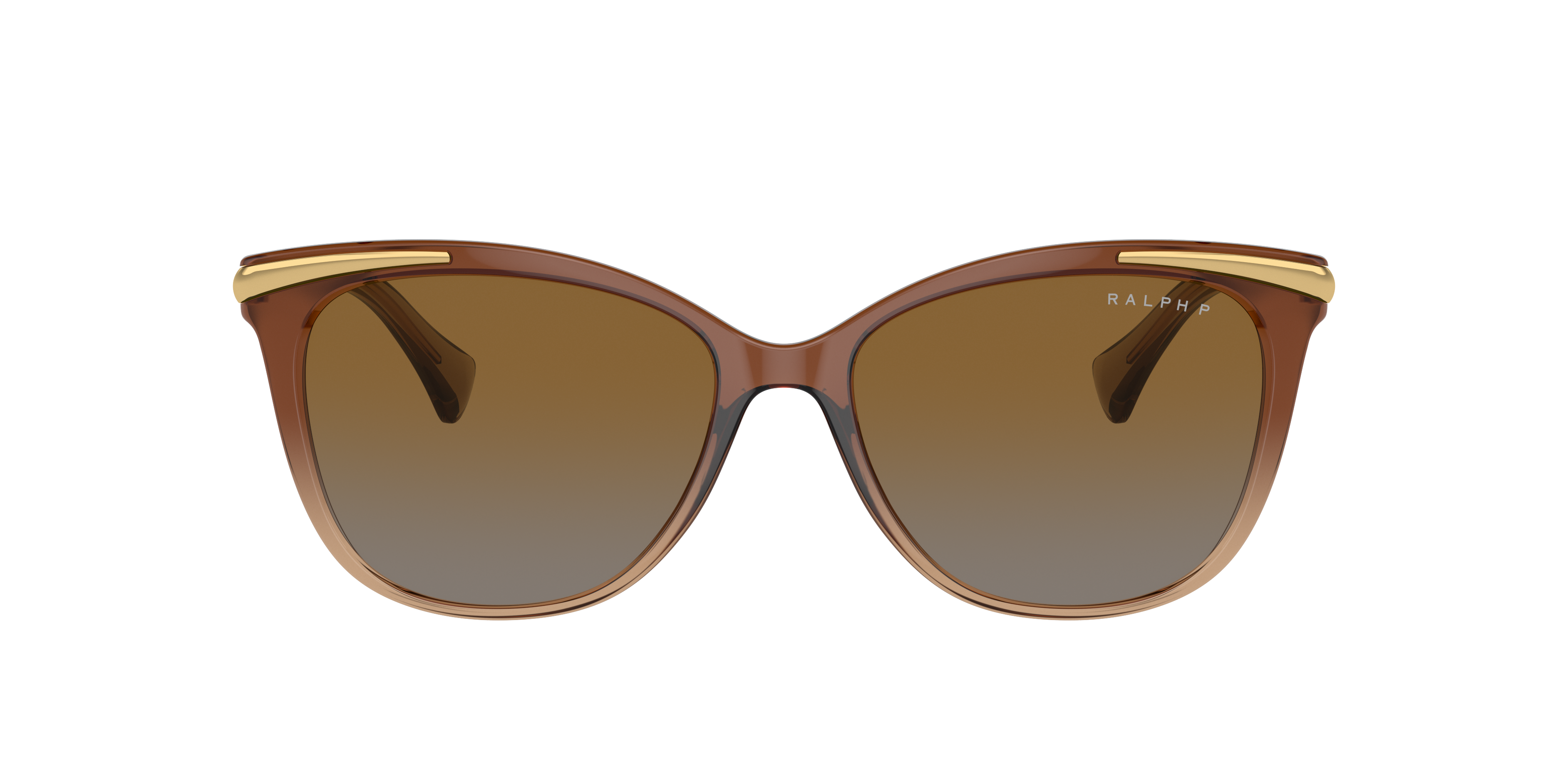 RA5309U Transparant lichtbruin KunststofSunglass Frames van B24, met getinte lenzen