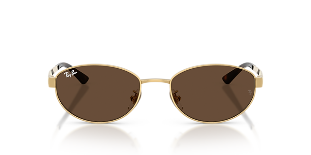 RB3774D Arista Gold MetallSunglass Frames von B24, Vorderansicht