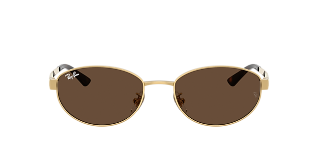 RB3774D Arista Gold MetallSunglass Frames von B24, mit getönten Gläsern