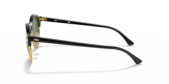 RB4246 Zwart AcetaatSunglass Frames van B24, Zijaanzicht