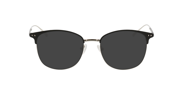 Hampton Schwarz & Silber MetallEyeglass Frames von B24, mit getönten Gläsern