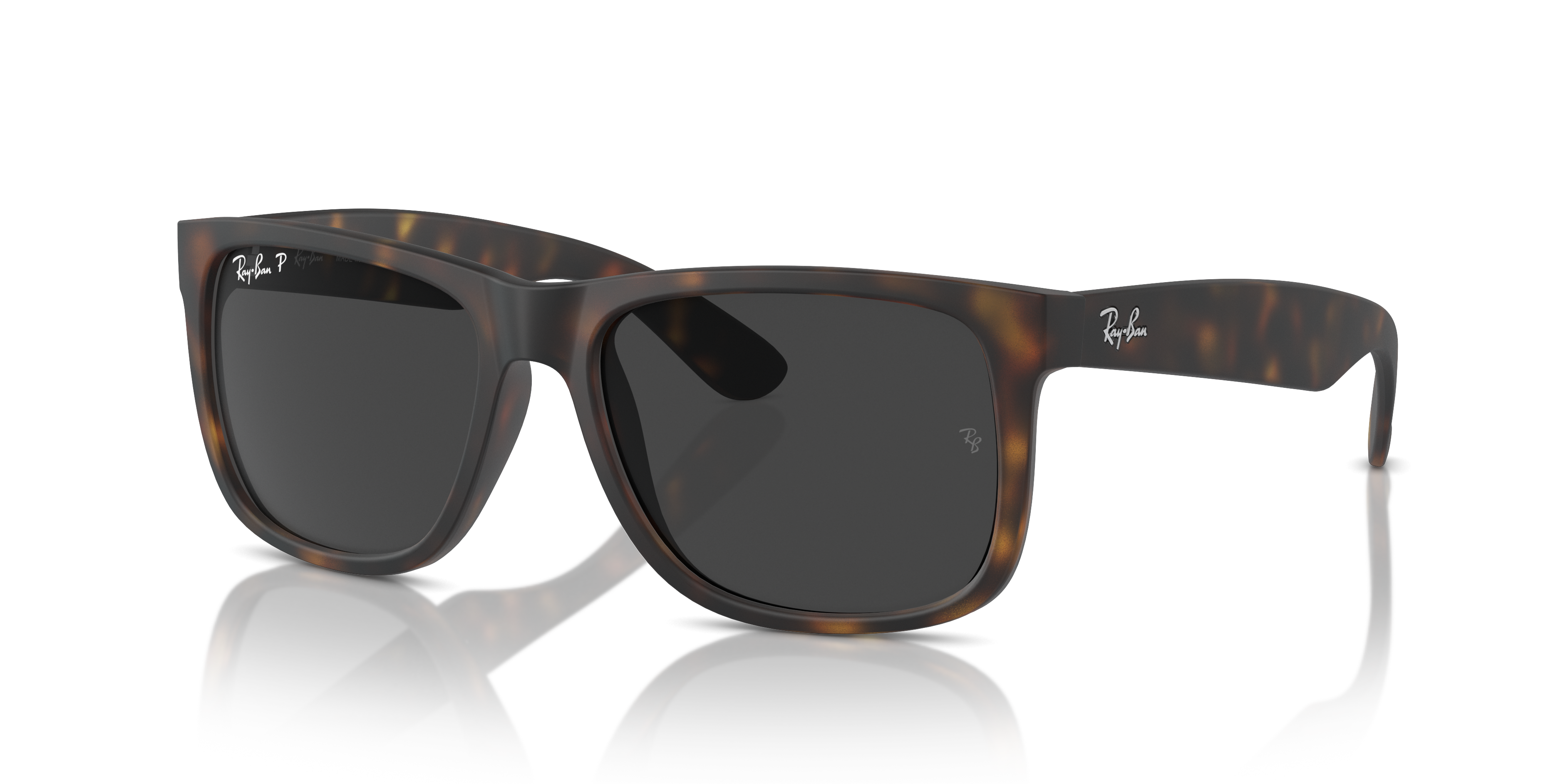 RB4165 Havana KunststoffSunglass Frames von B24, Dreiviertelansicht