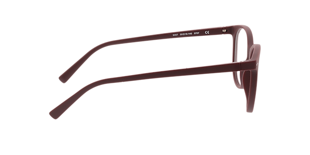Lily Dunkelrot KunststoffEyeglass Frames von B24, Seitenansicht