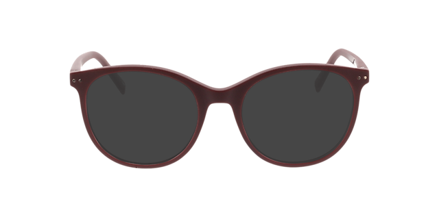 Lily Dunkelrot KunststoffEyeglass Frames von B24, mit getönten Gläsern