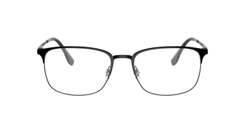 Ray-Ban - RB6494, Herren, Schwarz/Black On Silver/Black, Größe: Large